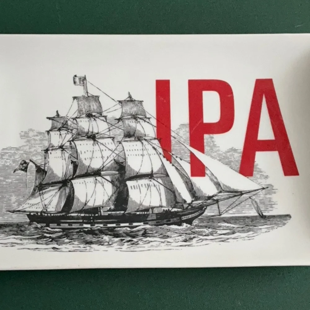 Crate & Barrel Witty Barware Plates (5)